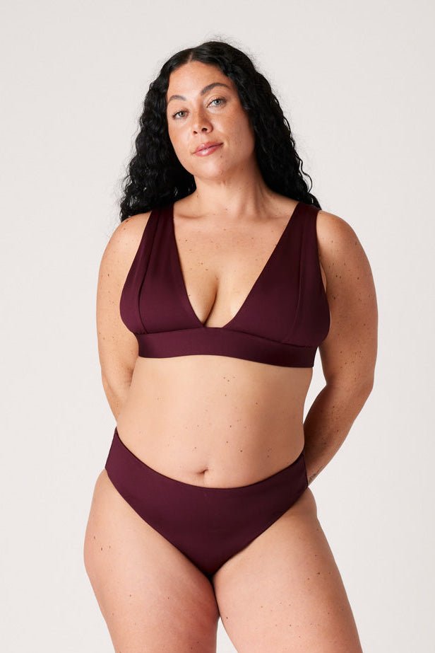 The New Classic Top - Dark Cherry