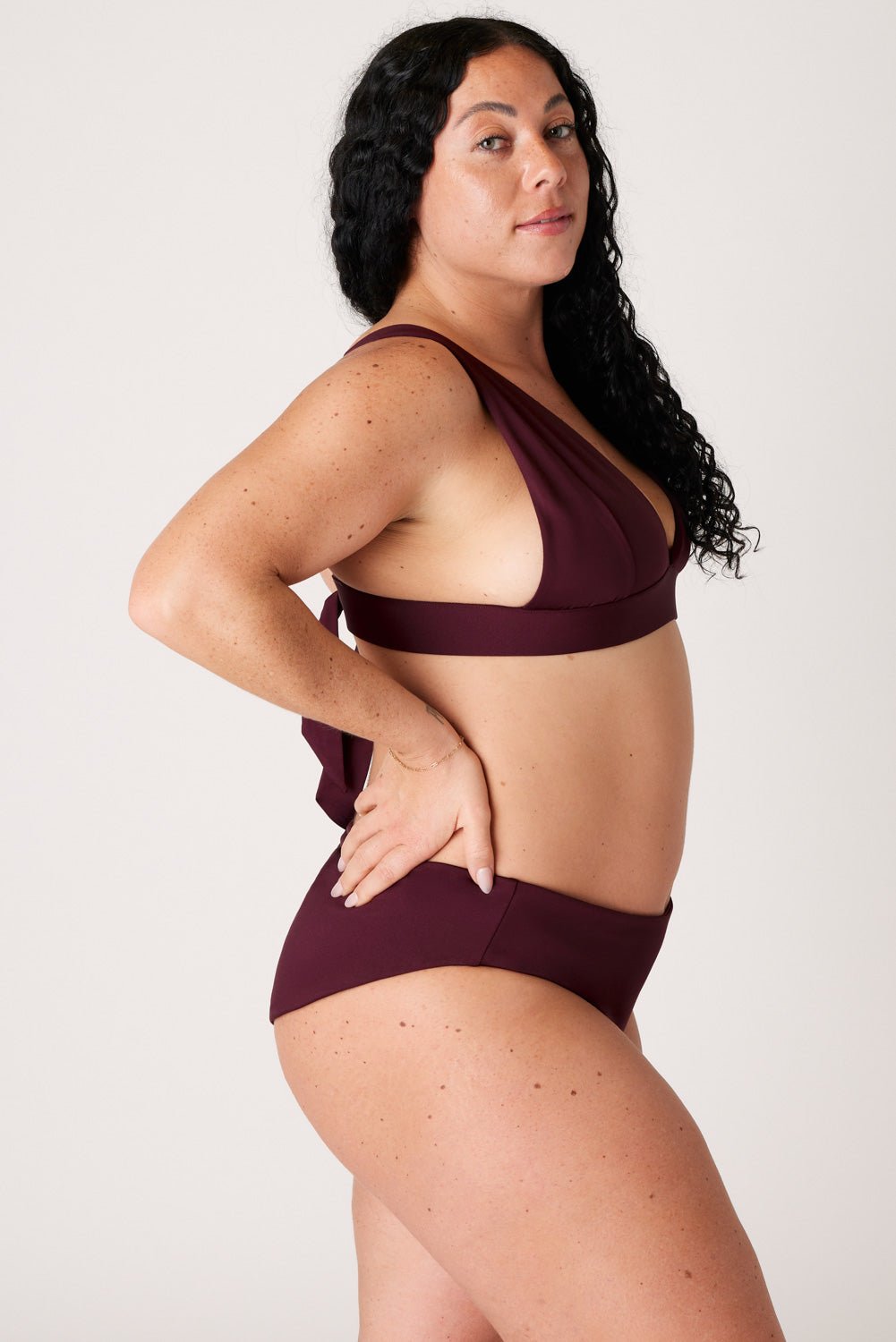 The New Classic Top - Dark Cherry
