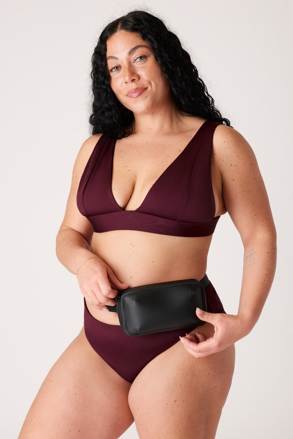 The New Classic Top - Dark Cherry