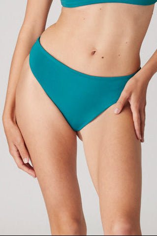 The High-Leg Scrunch Bottom - Tidal Teal