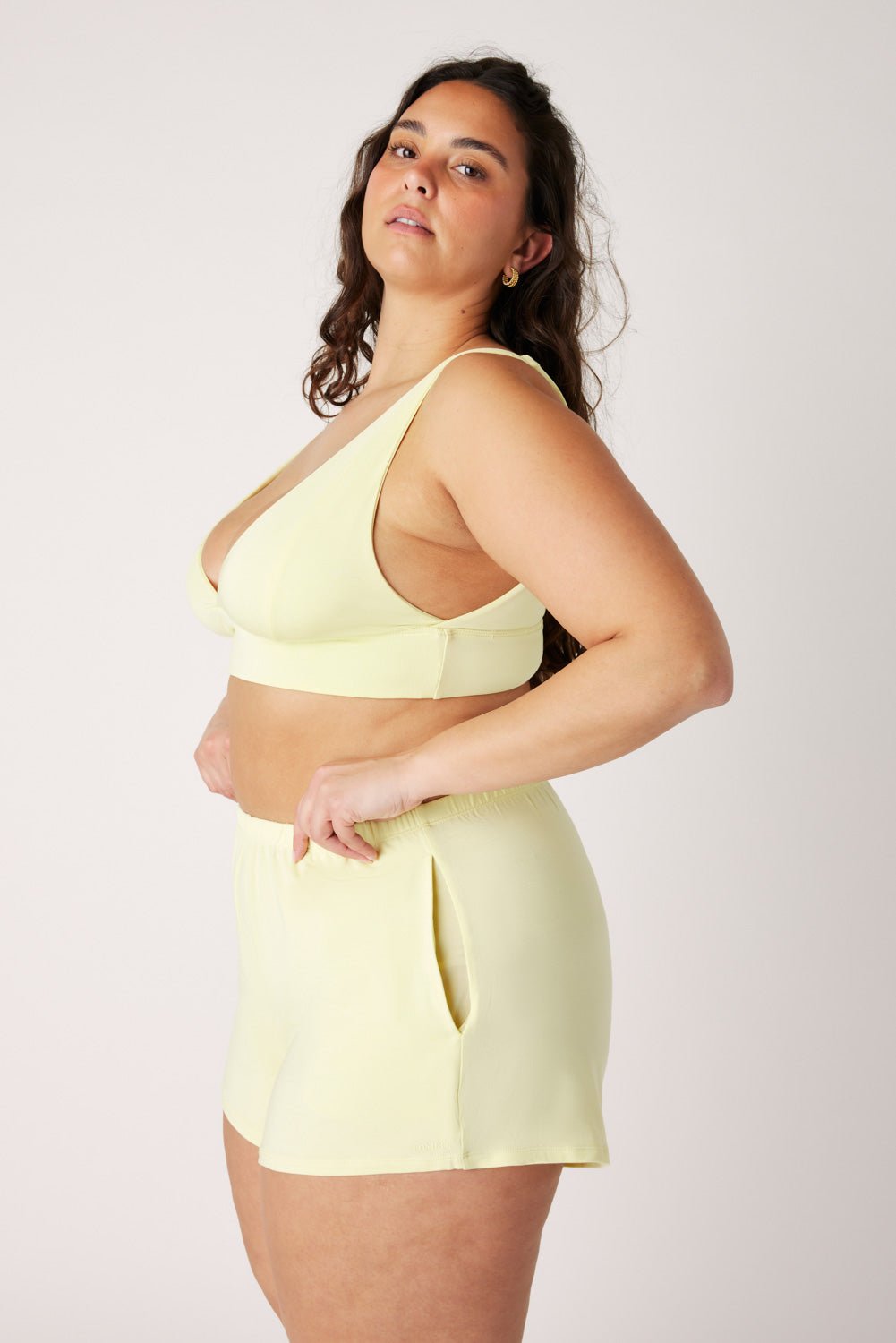 The Cool-Comf Chill Shorts - Butter Yellow