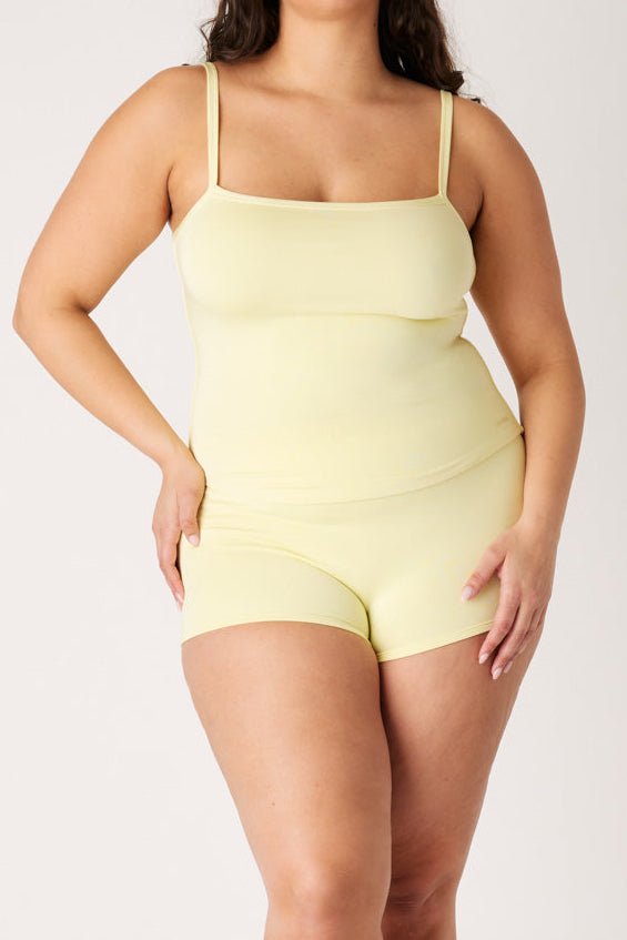 The Cool-Comf Cami Tank - Butter Yellow