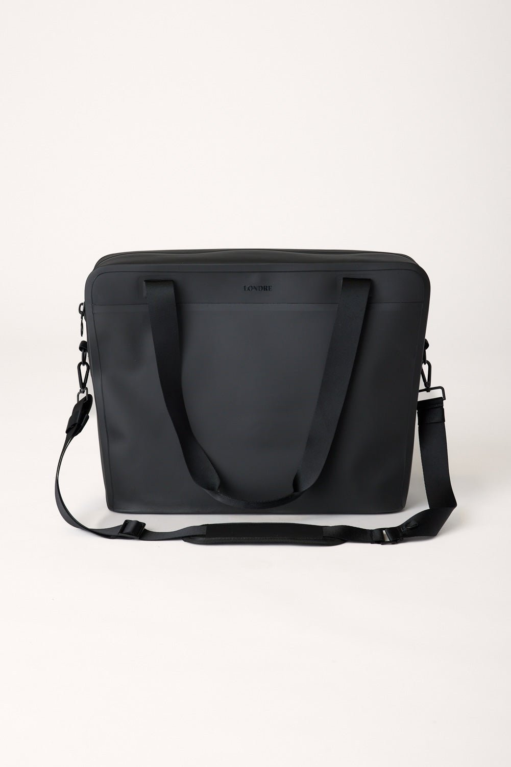 The Covae Waterproof Tote - Matte Black