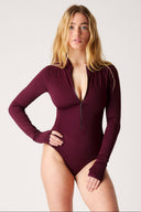 [Aqua is 5'7.5 and wears size M]#color_dark-cherry