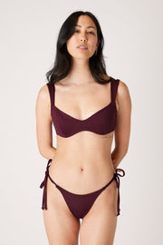 [Lianne is 5'9 and wears size S]#color_dark-cherry