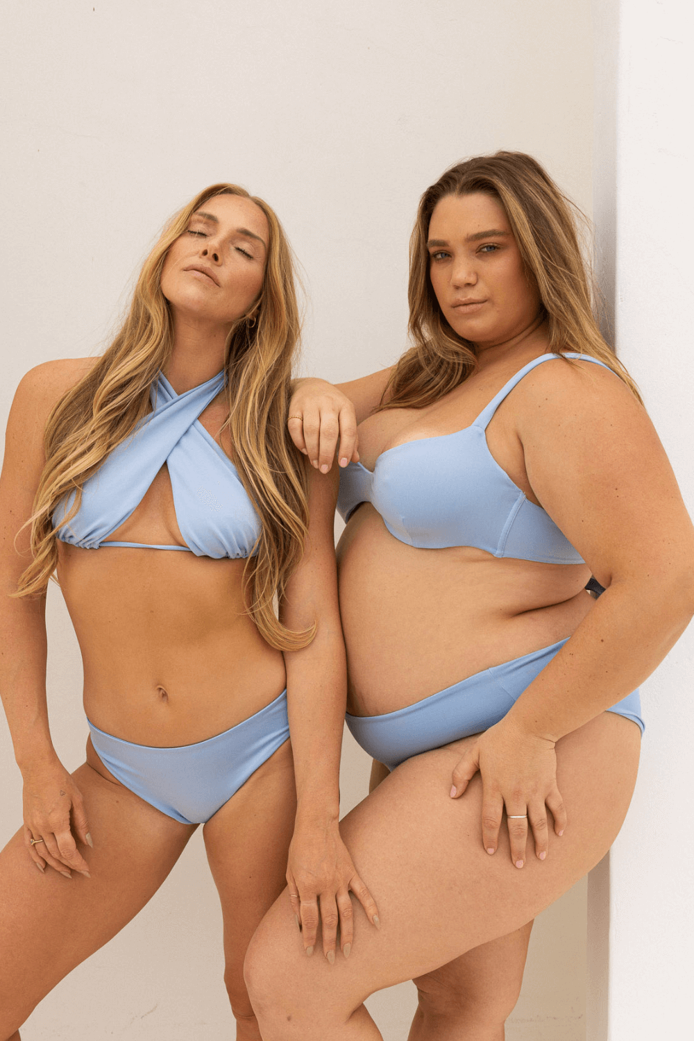 The Tied Up Top - Airy Blue