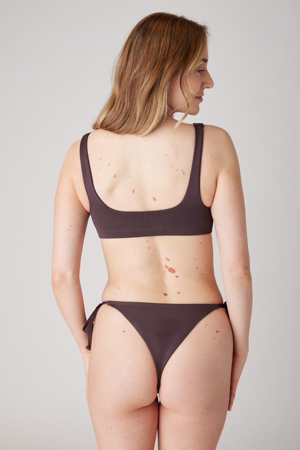 The Side Tie Bottoms - Cocoa