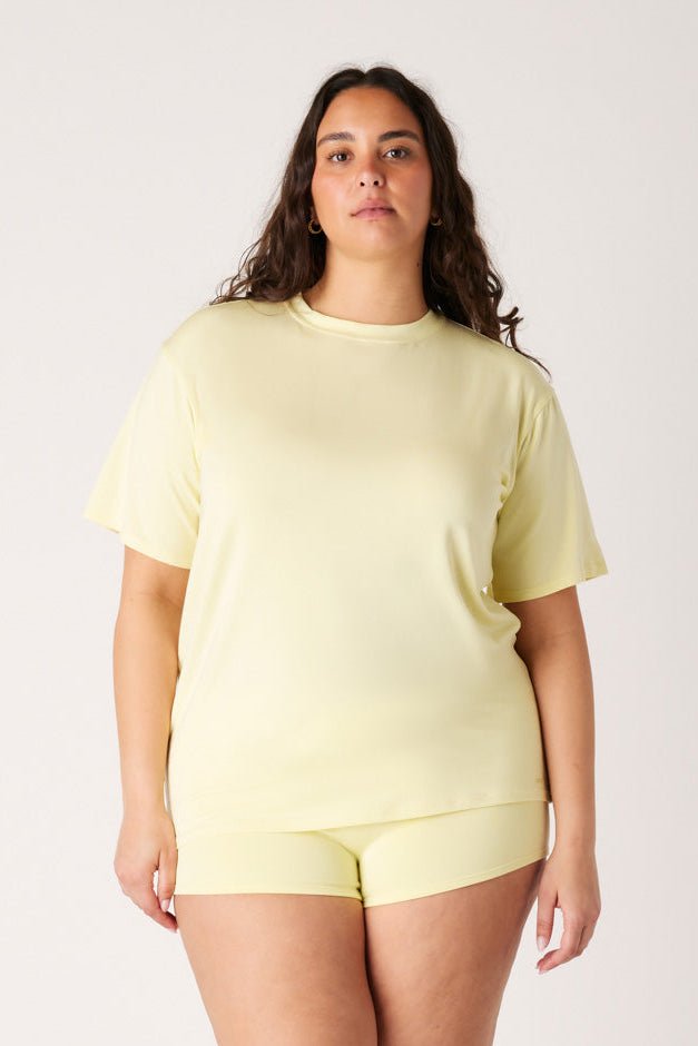 The Cool-Comf Lounge T-Shirt - Butter Yellow