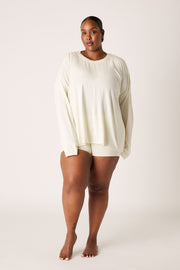 [Rahima is 5’8 and wears size XXL]#color_cream
