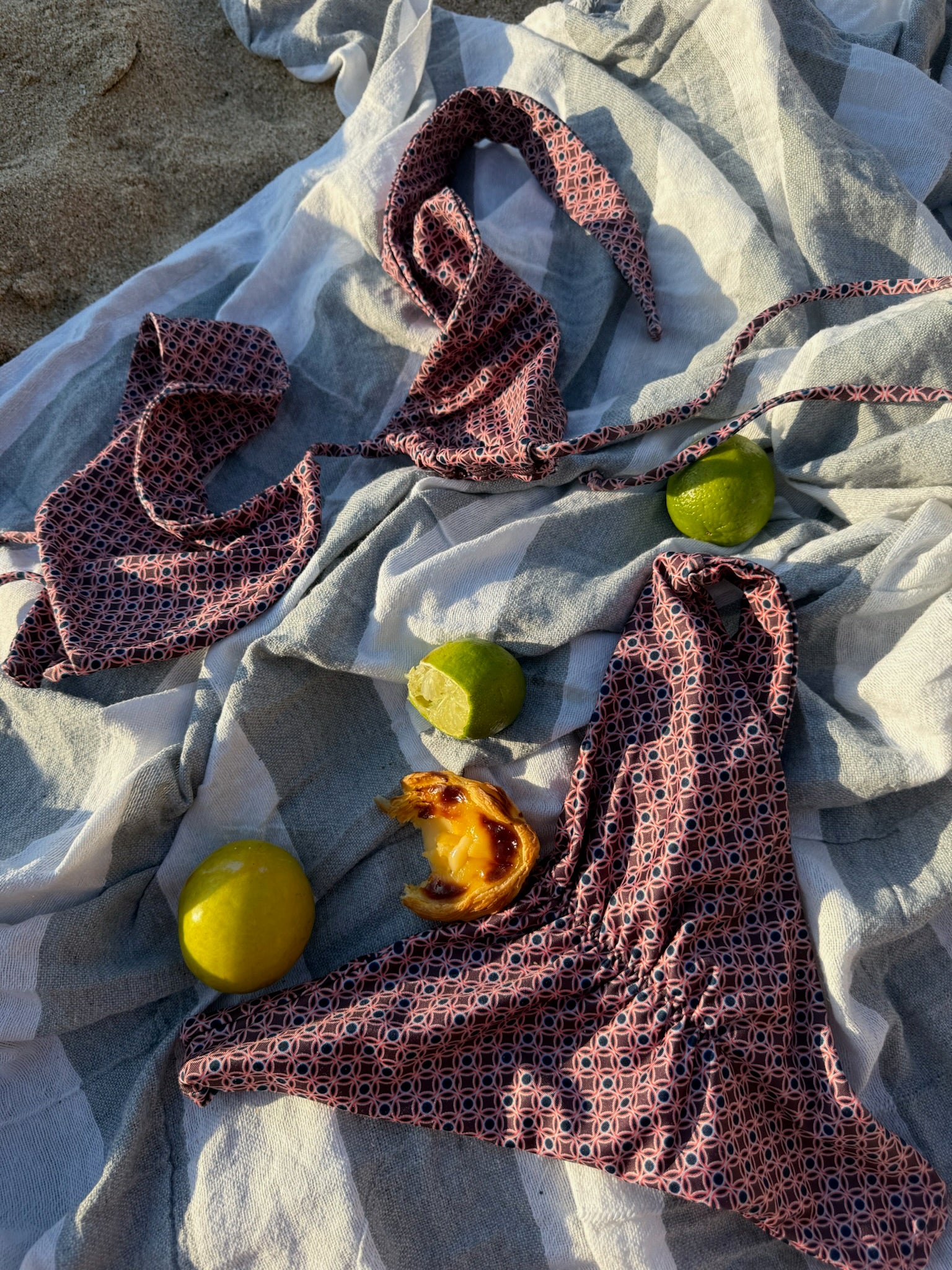 The Sleek Scrunch Bottoms - Aegean Geo