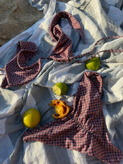 The Sleek Scrunch Bottoms - Aegean Geo