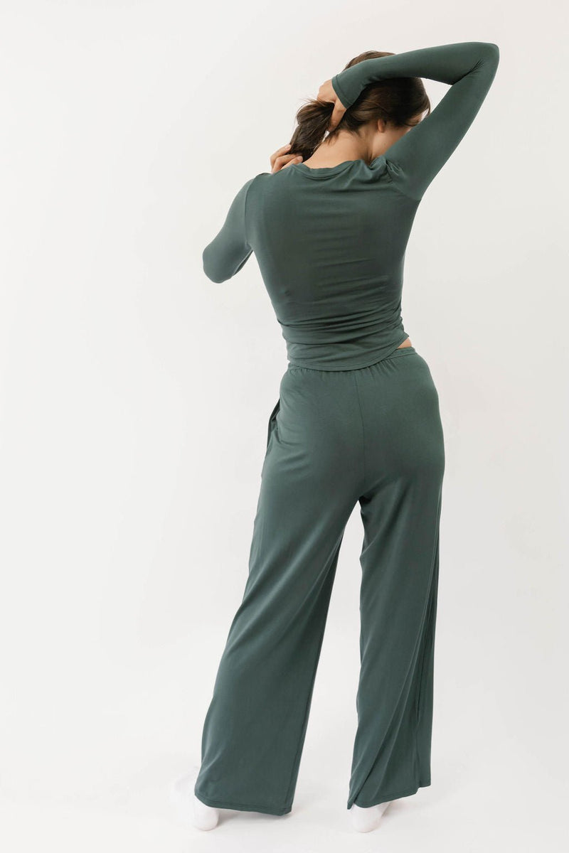 The Cool-Comf Lounge Chill Pant - Deep Lagoon