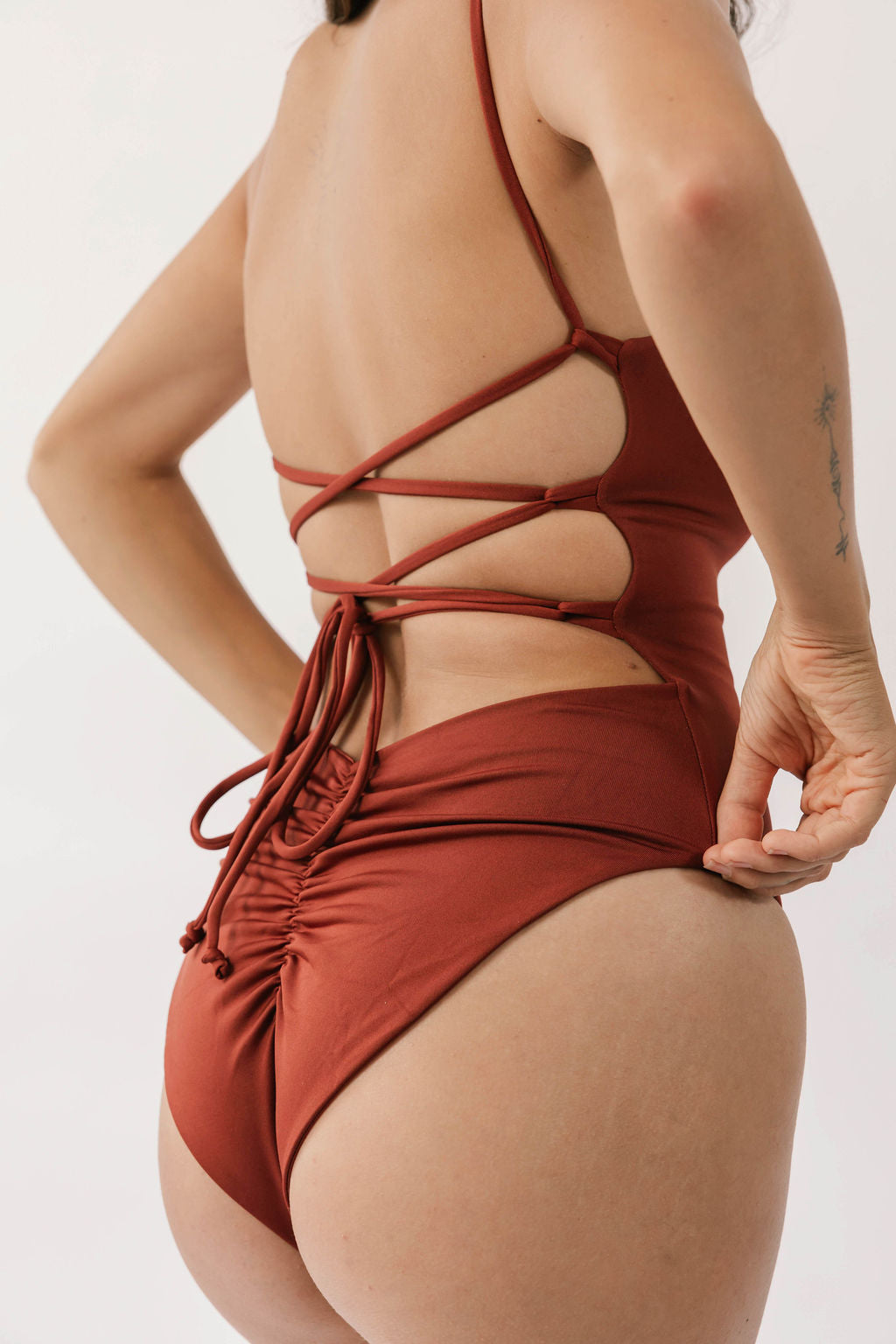 The Corset One Piece - Mallorca Red