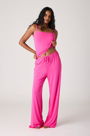 [Danielle is 5’6 and wears size S]#color_magenta
