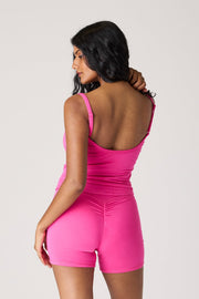 [Danielle is 5’6 and wears size S]#color_magenta