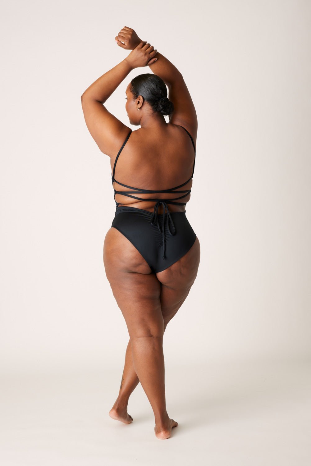 The Corset One Piece - Matte Black