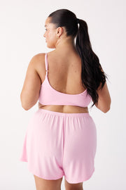 #The Cool-Comf Chill Short - Peony Pink