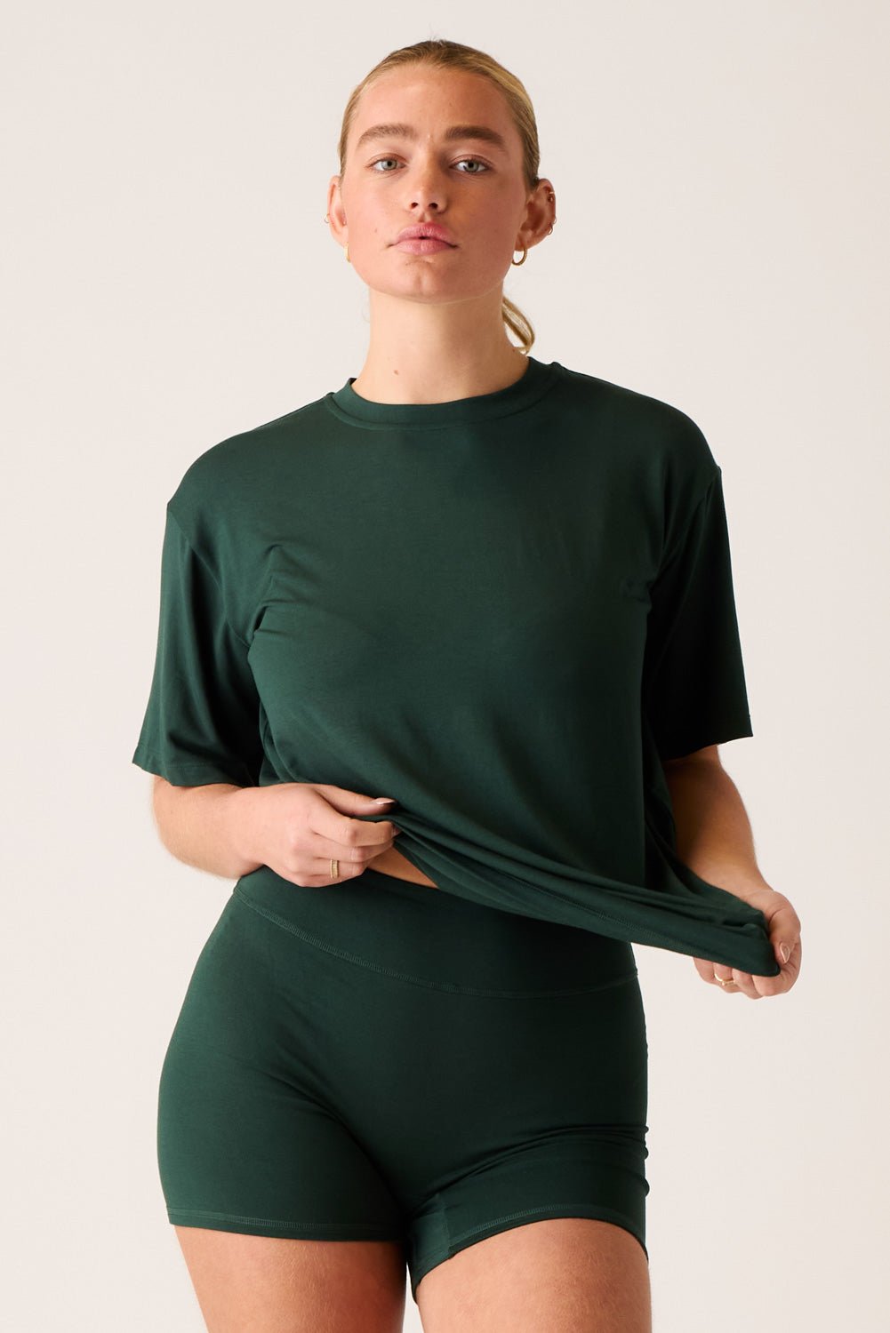 The Cool-Comf Lounge T-Shirt - Evergreen