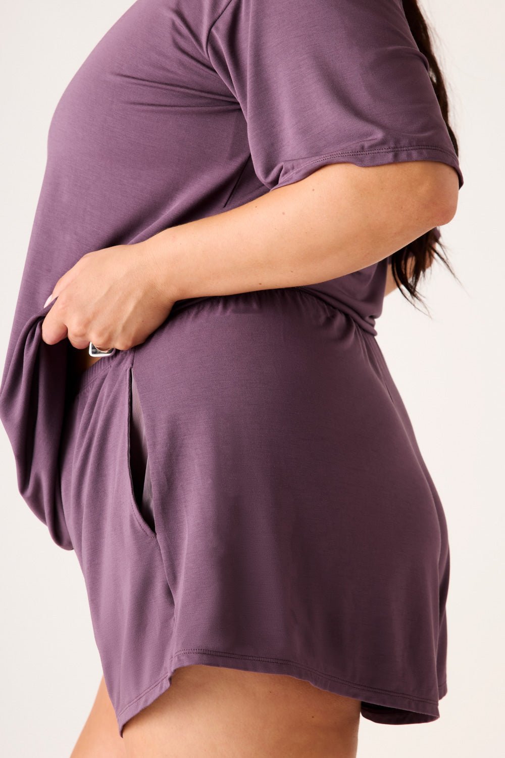 The Cool-Comf Chill Shorts - Fig