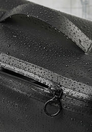 The Shella Waterproof Toiletry Bag - Matte Black