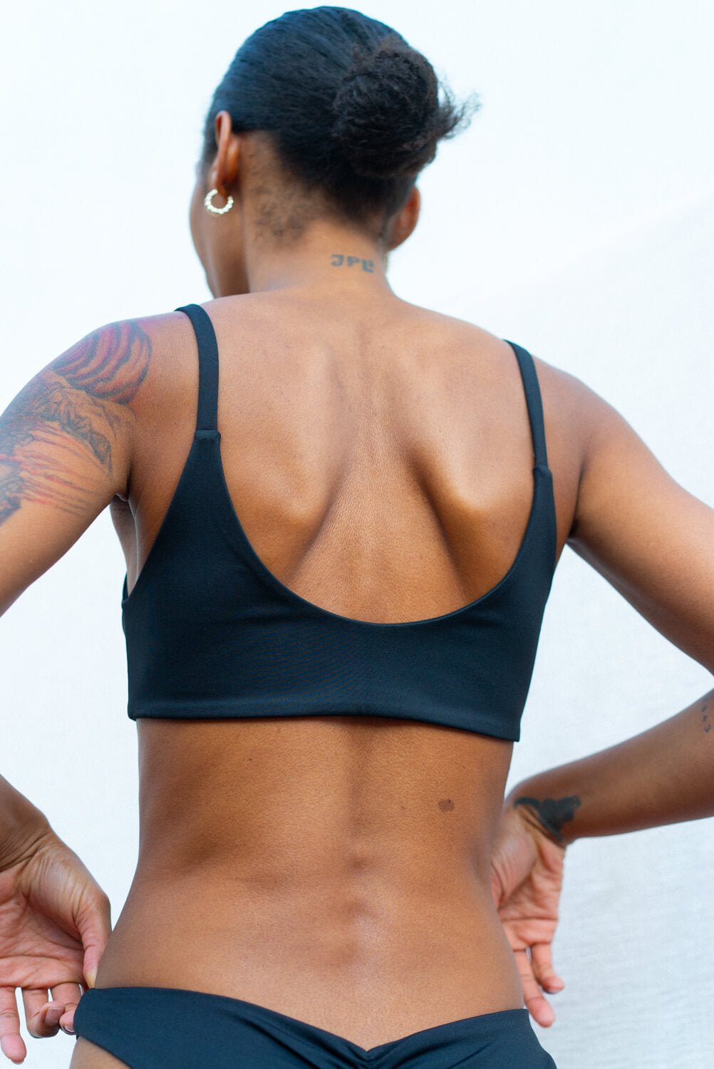 The Bralette Top - Matte Black
